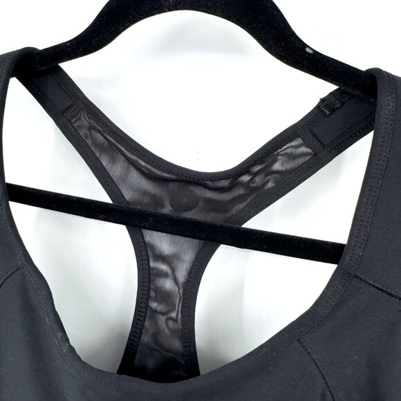 Avia Moisture-Wicking Black Sports Bra XXXL Double Layer With Comfort Elastic Ba - Picture 6 of 7